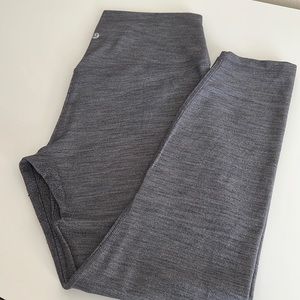 Lululemon Wunder Under 25” Grey Leggings